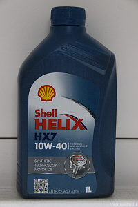 Масло моторное 10W40 Helix HX7 (п/синт.1л) SN/CF