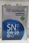 Масло моторное  0w20 Motor Oil (4л) SN/GF-5 (метал.б)