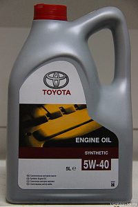 Масло моторное  5w40 Engine Oil Synthetic (синт.5л) SN/CF (пласт.б)