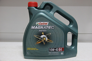Масло моторное 10W-40 Magnatec Diesel (п/синт.4л) SL/CF A3/B3, A3/B4