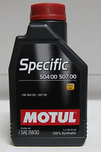 Масло моторное  5w30 Specific VW 504/00/507/00 (синт.1л)