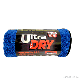 Микрофибра для сушки авто Ultra DRY 40х55 см, 600гр/м3