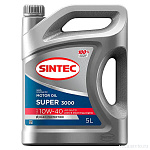 Масло моторное Супер 3000 10W40 SG/CD (п/синт.5л) SINTEC Акция 5л по цене 4л