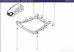 Подрамник двигателя 544016728R