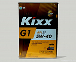 Масло моторное Kixx G1 SР 5W40/4л мет. син.
