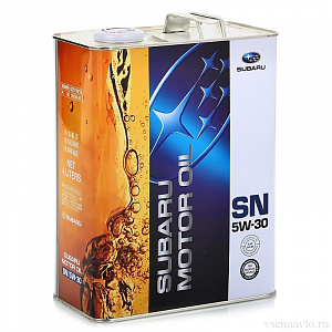 Масло моторное 5w30 MOTOR OIL SN (синт.4л) SN