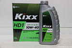  Масло моторное 10W40 HD1 CI-4 (D1) 4л мет син. Kixx 