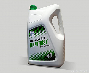  Антифриз "Finnfrost-40" Зелёный G11 (10 кг)