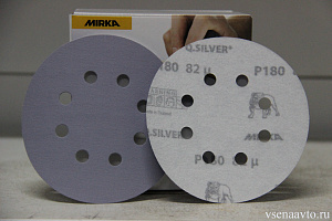   Абразивный круг Q.SILVER 125 mm GRIP В 180 (8отв.)
