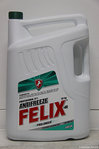 Антифриз FELIX PROLONGER ТС-40 (зелёный) (10кг)