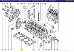 Прокладка ГБЦ 8200296969 Renault 1.4-1.6 8V