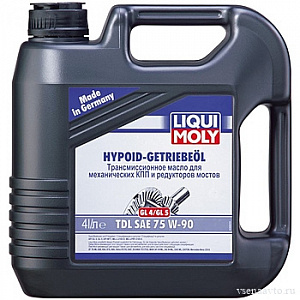 Масло трансмиссионное 75W- 90 Hypoid-Getriebeoil TDL (GL-4/GL-5) (п/синт.4л)