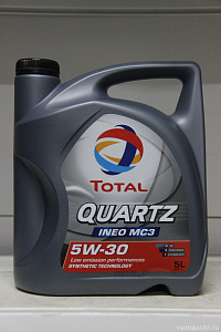 Масло моторное  5W30 Quartz INEO МС 3 (5л) 