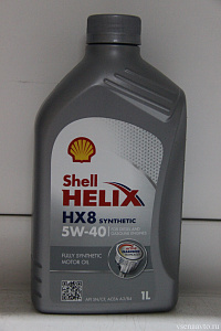 Масло моторное  5W40 Helix HX8 SYNTHETIC (синт.1л) SN/CF