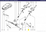 Наконечник рулевой левый 6001547610/6001550442 Renault Logan