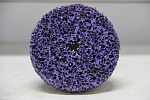 Пурпурный зачистной круг ROXPRO Clean&Strip 100х13х6мм на шпинделе