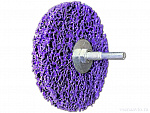  Зачистной круг фиолетовый 100*15*6мм на шпинделе