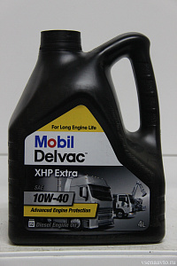 Масло моторное 10W40 Delvac XHP Extra (синт. 4л) CF