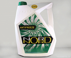 охлаждающая жидкость для автомобиля "NORD" Зелёная (10л)