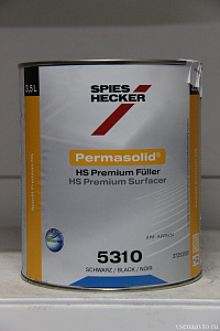 Грунт наполнитель HS "Premium Surfacer" 5310 черный (3,5л)