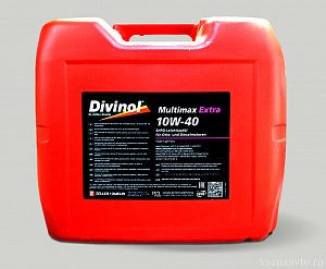 Масло моторное  10W40 MULTIMAX EXTRA (синтетика 20л) DIVINOL