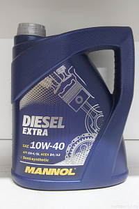Масло моторное 10W40 Diesel Extra (п/синт. 5л) CH-4/SL