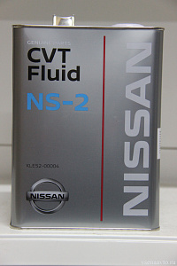 Масло трансмиссионное CVT Fluid NS-2 (4л) (металл. б.)