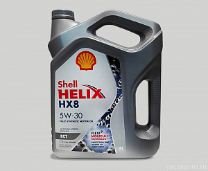 Масло моторное  5W30 Helix HX8 SYNTHETIC ECT (синт.4л) C3