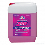 Антифриз красный Z40 (10л) -40С