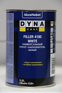 грунт акриловый белый Dynacoat Filler 4100 (0,8л)