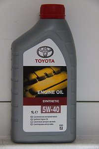 Масло моторное  5w40 Engine Oil Synthetic (синт.1л) SN/CF (пласт.б)