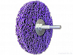  Зачистной круг фиолетовый 150*15*6мм на шпинделе