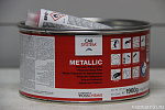  Шпатлевка полиэфирная с алюминиевым наполнителем "Metallic" серебр. (2кг)