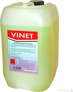  Очиститель обивки салона и пластика концентрат Vinet (10кг)