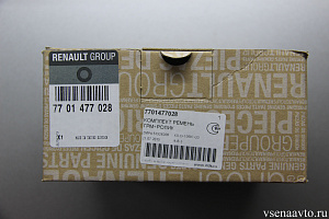 Комплект ГРМ  7701477028 Renault  K9K Disel