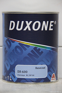 Краска в банках для авто  DUXONE DX-600 BC/DP00 Волга(черный) 1л