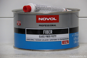 Шпатлёвка со стекловоловолокном Fiber 1,8 кг
