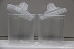 Набор PPS(стаканы 600 мл.-50шт.,крышки со встроенным фильтром (200мкм)-50шт колпачки-25шт в комплекте)