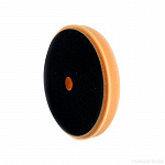 Поролоновый полировальник на липучке 150х25мм, средней жесткости, оранжевый