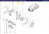 Кулак поворотный левый 6001548864 Renault Logan