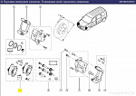 Колодки тормозные дисковые 410608481R LADA (Largus)   Renault Duster