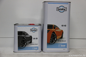  Лак 2К HS BASLAC 40-40 5л+отверд. 50-20 2,5л) (Комплект)