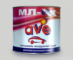 Автоэмаль алкидная МЛ ВК 425 Адриатика 2 кг 