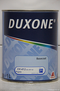Краска в банках для авто  DUXONE DX-412 BC/RP 00 Регата 1л