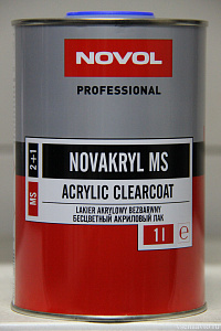 Лак 2+1 NOVACRYL MS акриловый 1л (0,5)