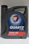 Масло моторное 10W40 Quartz 7000 (п/синт.4л) SL/CF