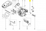 Резистор вентилятора отопителя 6001547488 Renault Logan