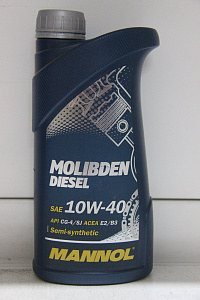 Масло моторное 10W40 Molibden Diesel (п/синт.1л) CG-4/SJ