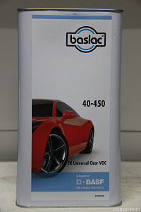 Лак 2К HS VOC БАСЛАК универсальный 40-450 5л 11849