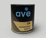 Автоэмаль 2K акриловая 202/1 Белая 0,85 кг  (Русские краски)